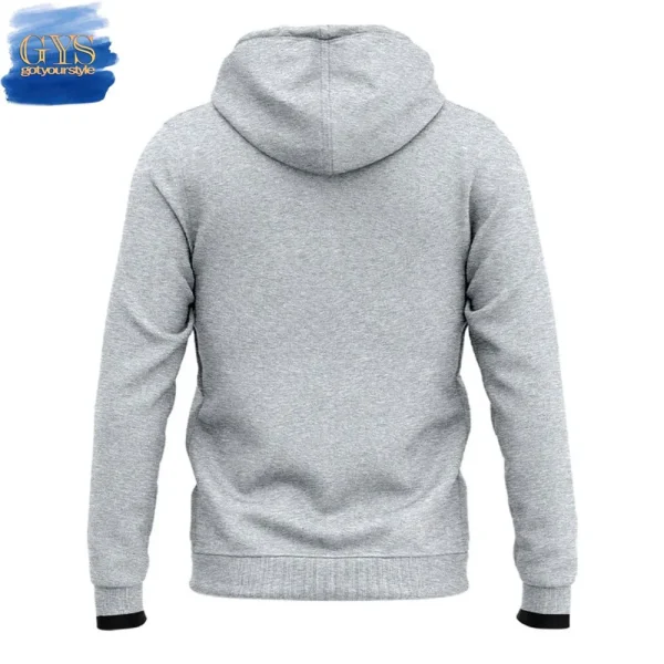 Alabama Crimson Tide Grey Uniform 2025 Zip Hoodie - Image 3