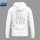 New Balance x LA Dodgers Limited Edition White Hoodie