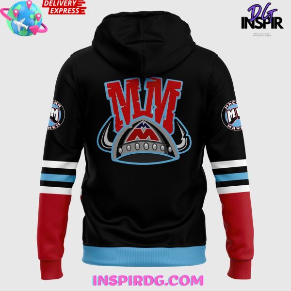 Macon Mayhem Back Home Game 2025 Hoodie - Image 3