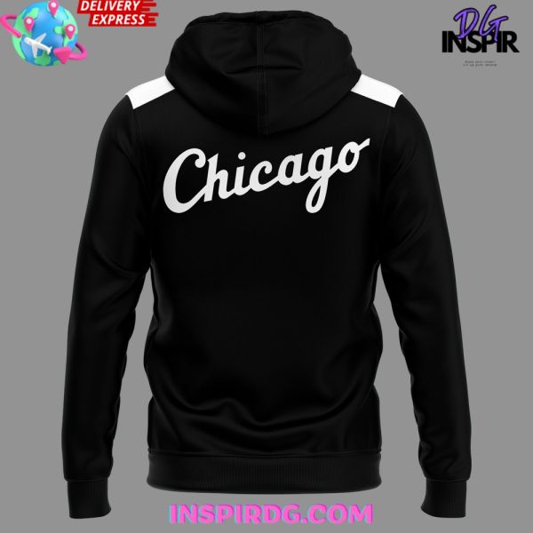 Chicago White Sox Opening Day 2025 Black Hoodie - Image 3