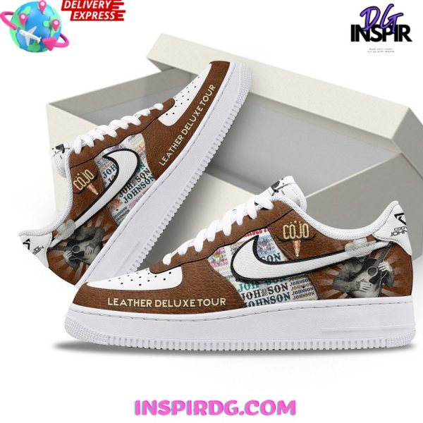 Cody Johnson Leather Deluxe Tour Limited Air Force 1 Sneakers - Image 2