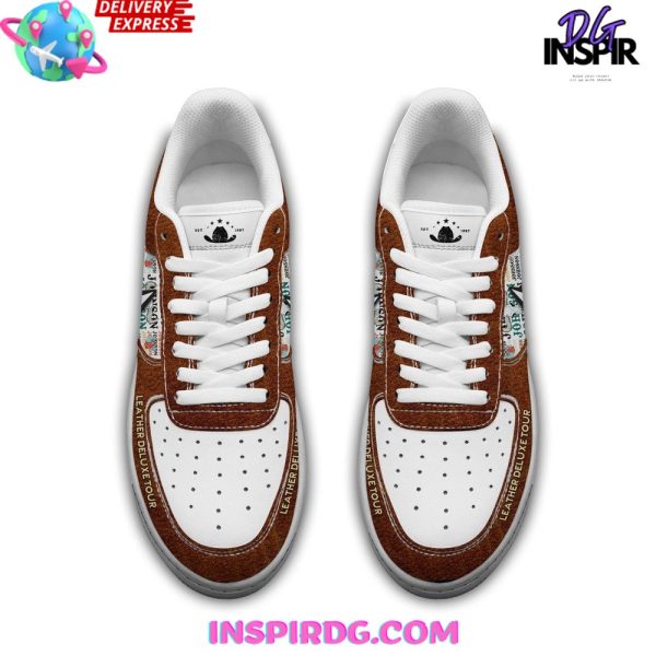 Cody Johnson Leather Deluxe Tour Limited Air Force 1 Sneakers - Image 3