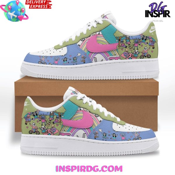 Slipknot Doodle Art Limited Air Force 1 Sneakers - Image 2