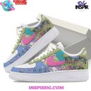 Slipknot Doodle Art Limited Air Force 1 Sneakers