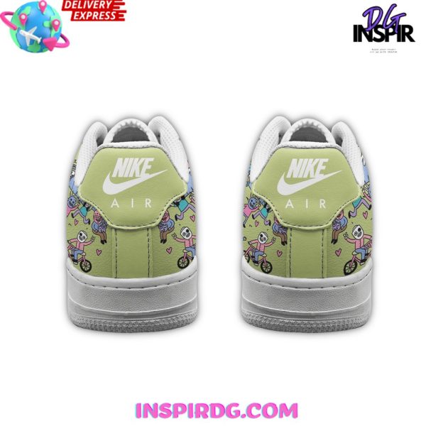 Slipknot Doodle Art Limited Air Force 1 Sneakers - Image 5