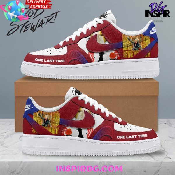 Rod Stewart One Last Time Limited Air Force Sneakers