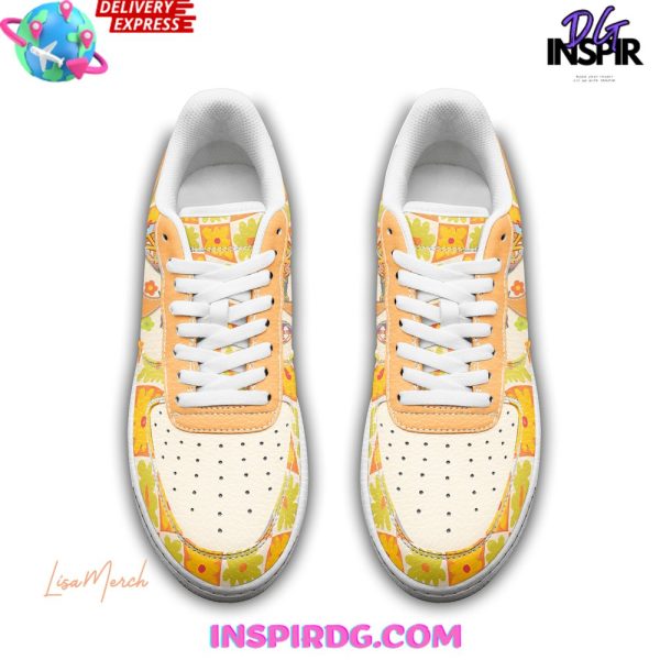 Hippie Love Peace Joy Limited Edition Air Force 1 - Image 3