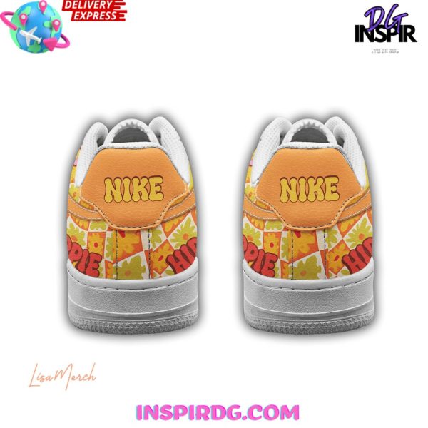 Hippie Love Peace Joy Limited Edition Air Force 1 - Image 4