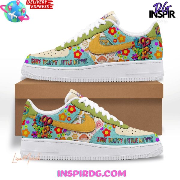 Stay Trippy Little Hippie Limited Air Force 1 - Image 2