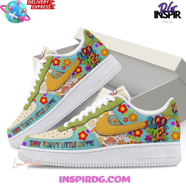 Stay Trippy Little Hippie Limited Air Force 1 - Image 3