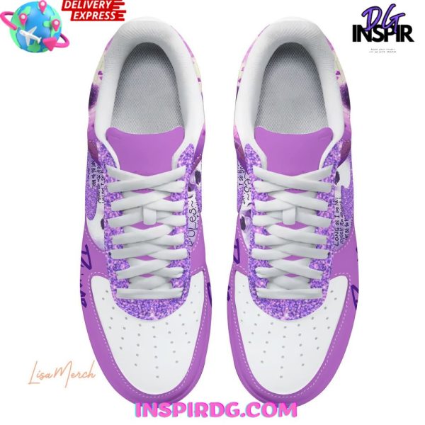 Prince Purple Special Edition Air Force 1 - Image 4