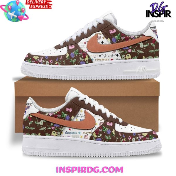 Taylor Swift Floral Limited Edition Air Force 1 - Image 2