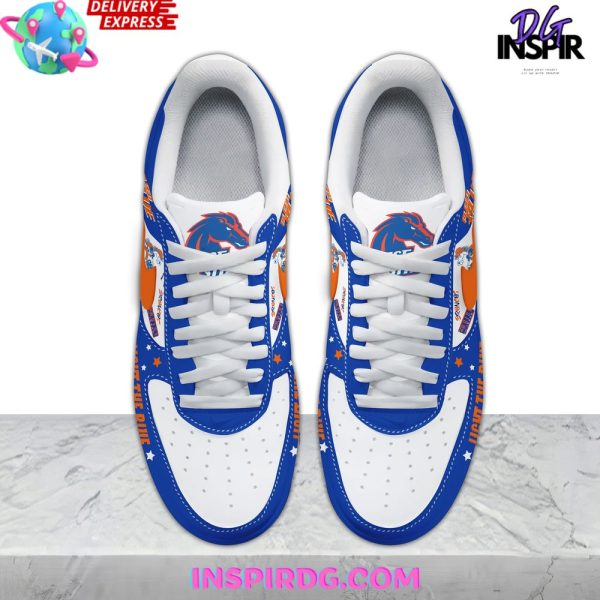 Boise State Broncos Light The Blue Limited Edition Air Force 1 - Image 3