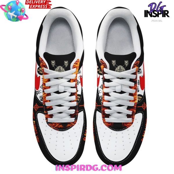 Ghost Band Black Light Guides You Limited Edition Air Force 1 - Image 3
