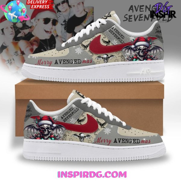 Avenged Sevenfold Merry Christmas Limited Edition Air Force 1