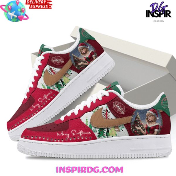 Taylor Swift Merry Christmas Special Edition Air Force 1 - Image 3