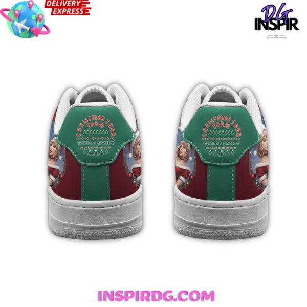 Taylor Swift Merry Christmas Special Edition Air Force 1 - Image 5