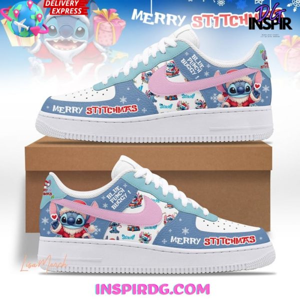 Stitch Merry Stitchmas Limited Edition Air Force 1