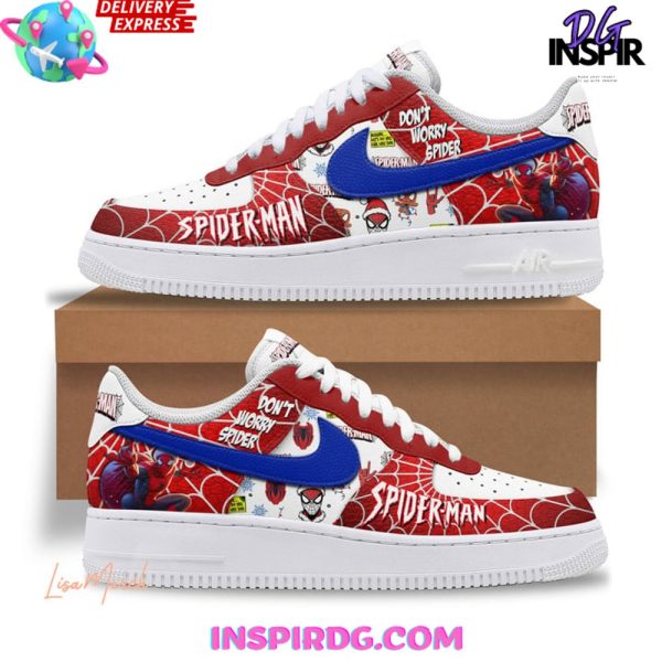 Spider-Man Christmas Holiday Limited Edition Air Force 1 - Image 2
