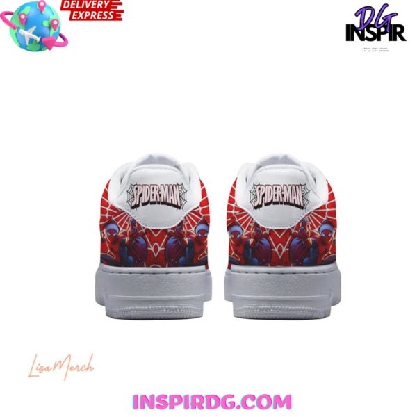 Spider-Man Christmas Holiday Limited Edition Air Force 1 - Image 4