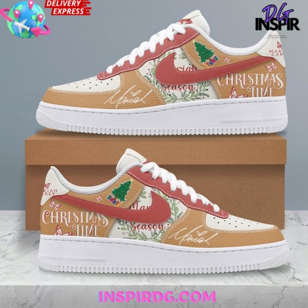 Mariah Carey Christmas Time Limited Edition Air Force 1 - Image 2