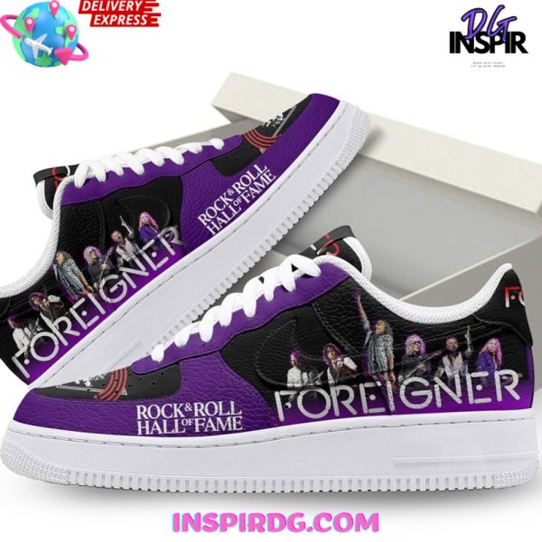 Foreigner Rock & Roll Hall of Fame Limited Edition Air Force 1 - Image 2
