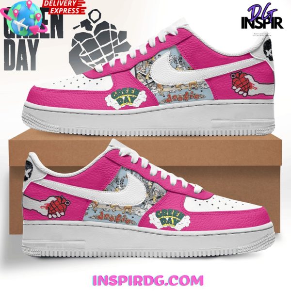 Green Day Dookie Air Force 1 Shoes - Image 4
