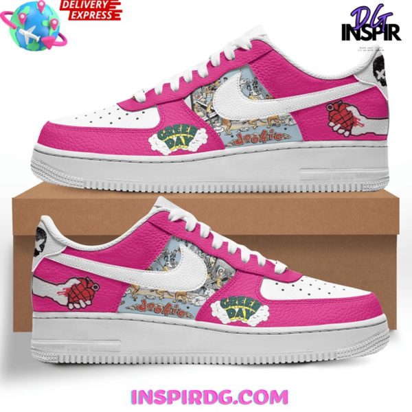 Green Day Dookie Air Force 1 Shoes - Image 5