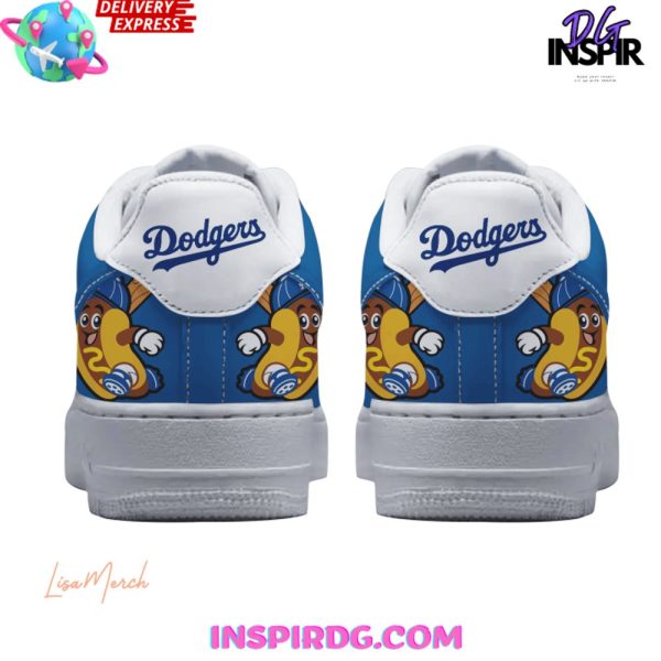 Los Angeles Dodgers Sweep Hot Dogs Air Force 1 - Image 3