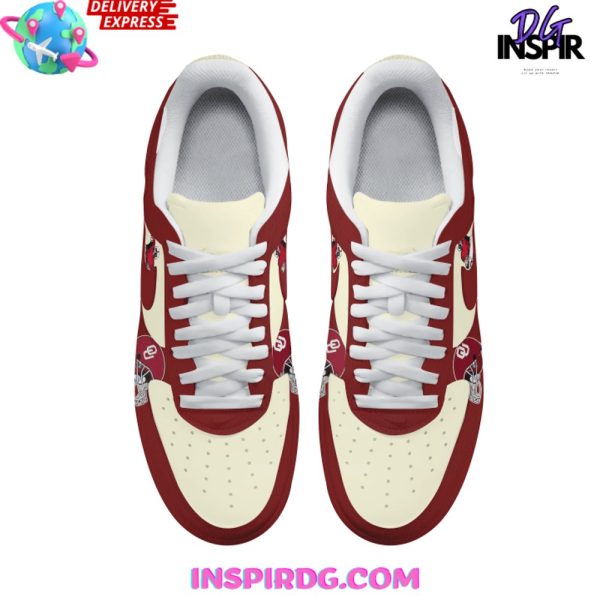 Oklahoma Sooners Football Limited Edition Air Force 1 - Image 4