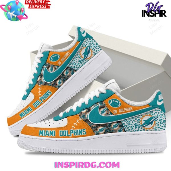 Miami Dolphins Go Dolphins Air Force 1 - Image 2