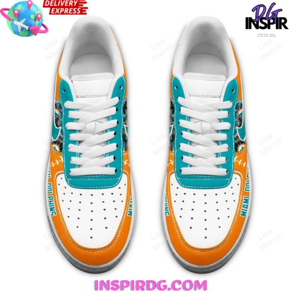 Miami Dolphins Go Dolphins Air Force 1 - Image 3