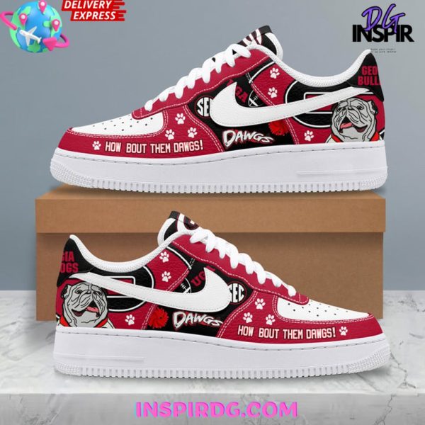 Georgia Bulldogs How Bout Them Dawgs Air Force 1 - Image 2