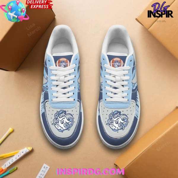 Tar Heels North Carolina Custom Air Force 1 - Image 3