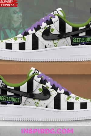 Beetlejuice Noir Couture Limited Edition Air Force 1