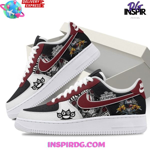 Five Finger Death Punch Limited Edition Air Force 1 - Image 2
