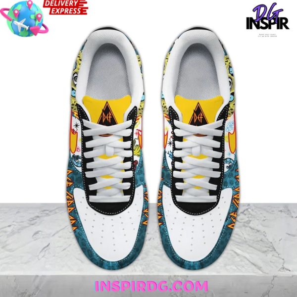 Def Leppard Band Limited Edition Air Force 1 - Image 3