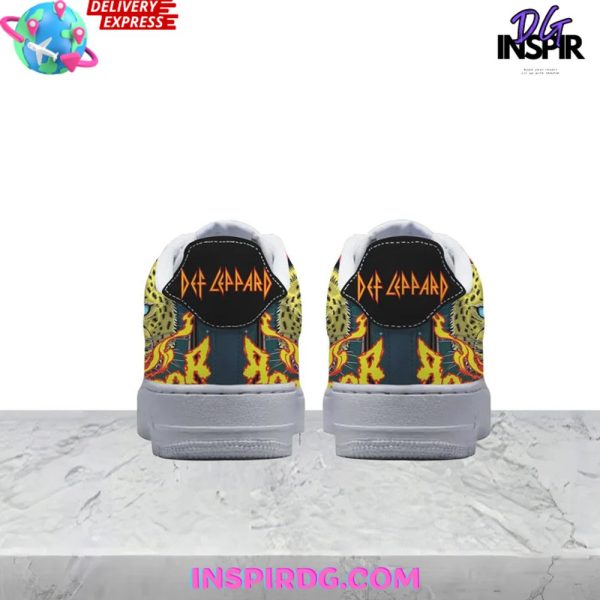 Def Leppard Band Limited Edition Air Force 1 - Image 4