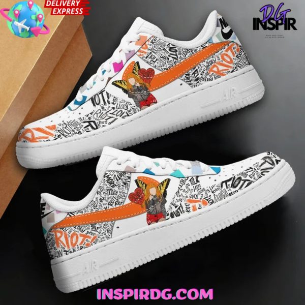 Hayley Williams Riot Limited Edition Air Force 1 - Image 2