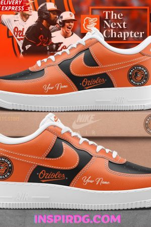 Baltimore Orioles The Next Chapter Limited Edition Air Force 1