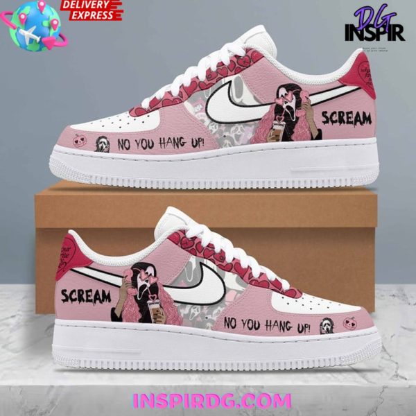 Scream No You Hang Up Limited Edition Air Force 1 - Image 2