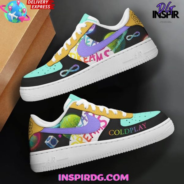 Coldplay Dreams Limited Edition Air Force 1 - Image 2