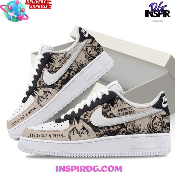 Avenged Sevenfold Air Force 1 Sneaker - Image 2