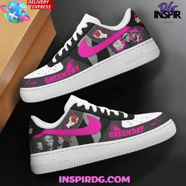 Green Day American Idiot Limited Edition Air Force 1 - Image 2