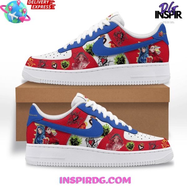 Descendants The Rise of Red Air Force 1 Sneaker - Image 2