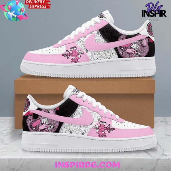 Descendents Punk Pink Limited Edition Air Force 1 - Image 2