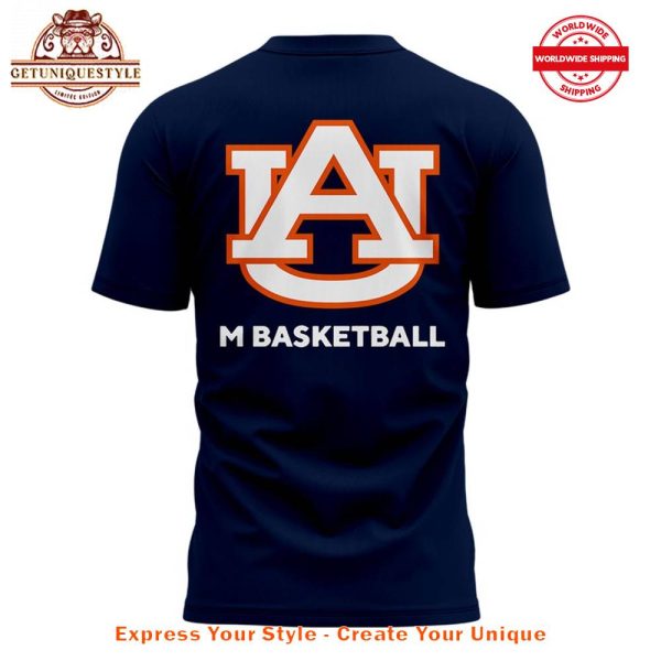 Auburn Tigers Men's Basketball Call God Shirt - Image 2