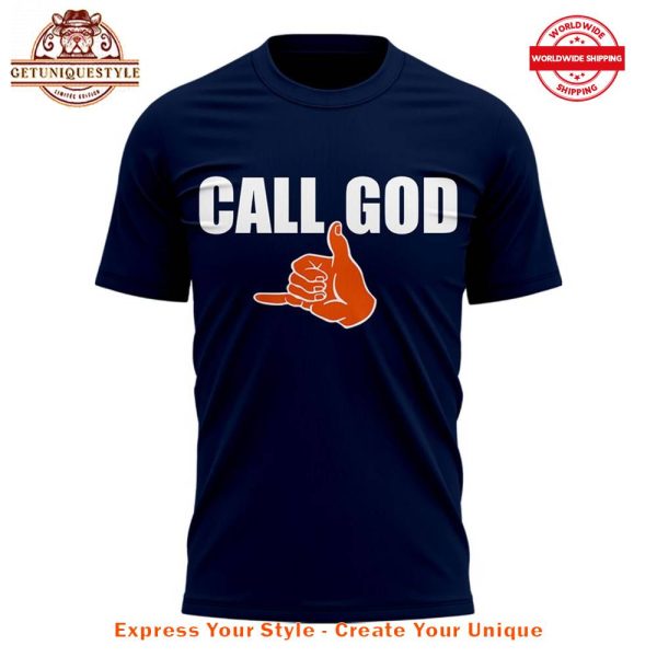 Auburn Tigers Men's Basketball Call God Shirt - Image 3