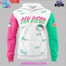 San Diego Padres Hello Kitty Night 2025 Hoodie