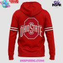 Ohio State Buckeyes Pro Day 2025 Red Hoodie